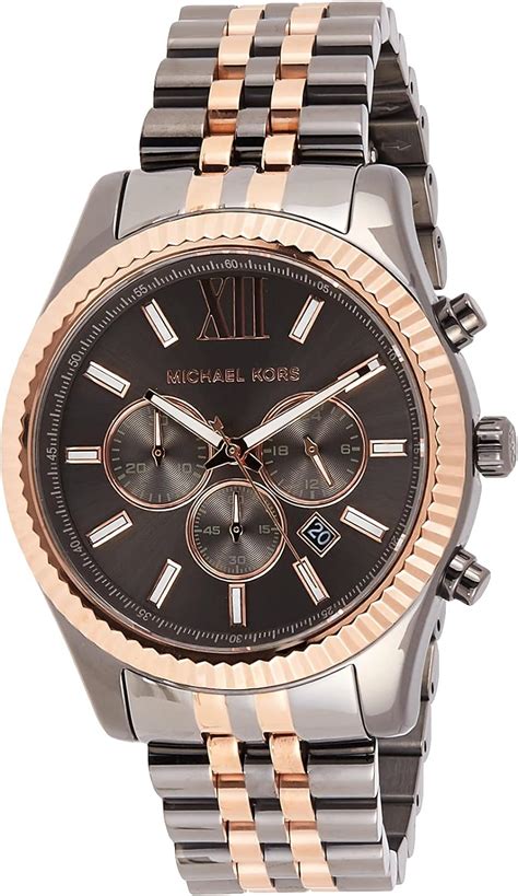 michael kors herrenuht carbon